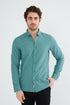 Men's shirt,Voor Minimale afname,prijs en product details kunt u contact met ons opnemen.Green K-8